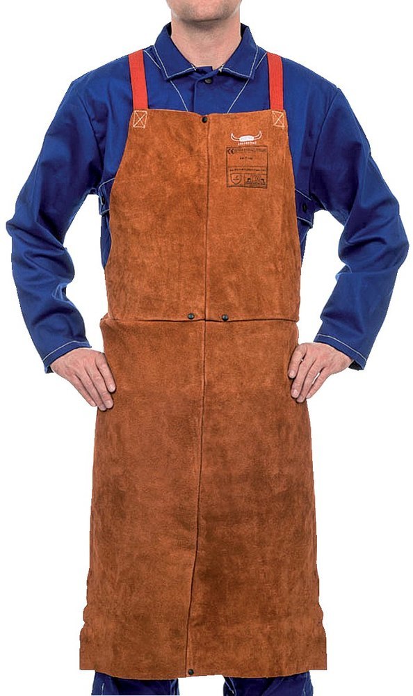 WELDAS Schweißerschürze Spaltleder Produktbild img2 L