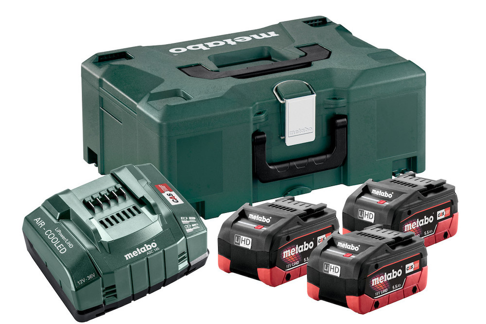 metabo Basis-Set 3 x LiHD 4.0 Ah (685132000) Produktbild img1 L