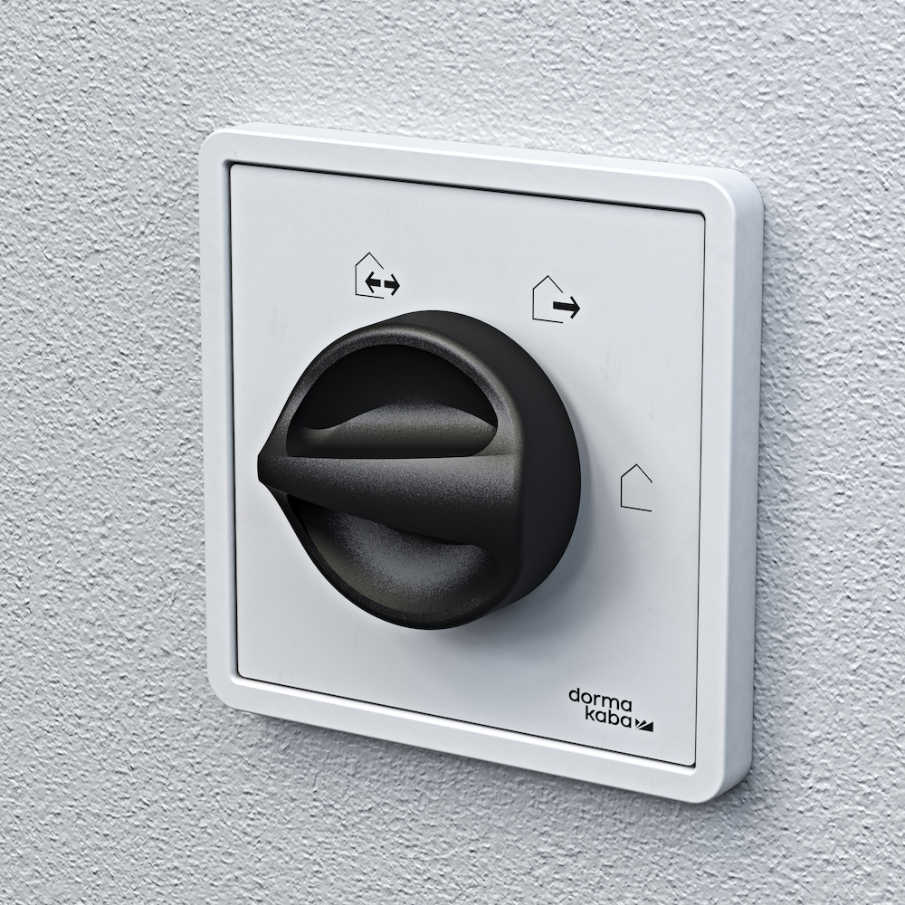 dormakaba Programmschalter ED, UP,weiß,Drehknauf Produktbild img2 L