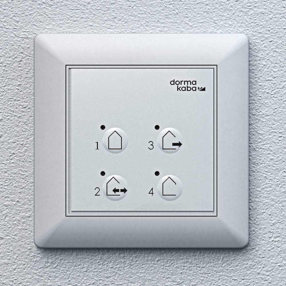 dormakaba Programmschalter EPS-D, UP,weiß,Drucktaste Produktbild img1 L