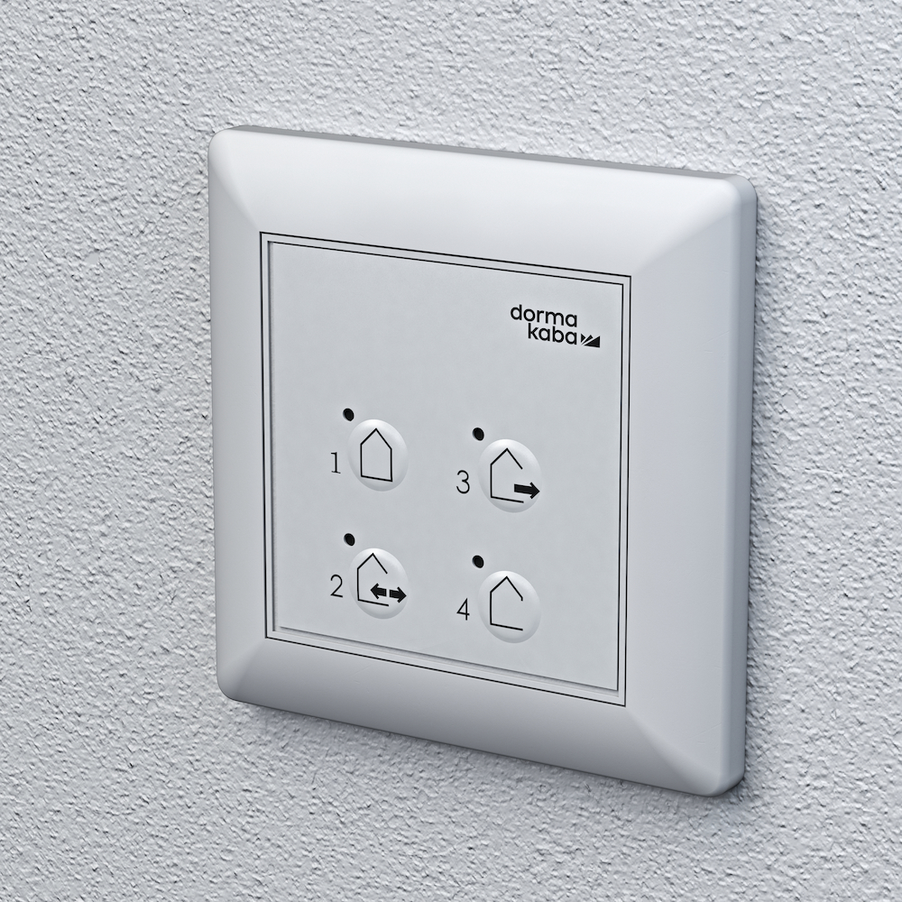 dormakaba Programmschalter EPS-D, UP,weiß,Drucktaste Produktbild img2 L