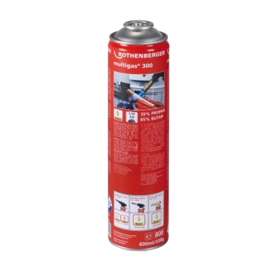Rothenberger Multigas 300 Kartusche 600ml Produktbild img1 L