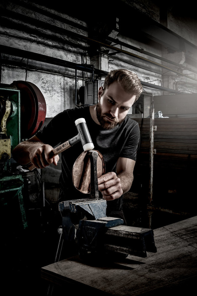 SUPERCRAFT-Schonhammer, mit schwingungsdämpfendem, ergonomisch geformtem und lackiertem Hickorystiel Produktbild img12 L