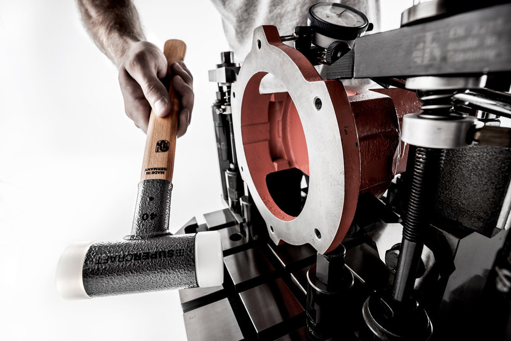 SUPERCRAFT-Schonhammer, mit schwingungsdämpfendem, ergonomisch geformtem und lackiertem Hickorystiel Produktbild img21 L