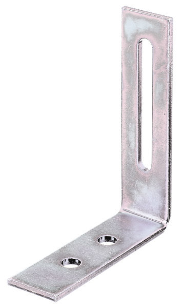 GAH Verstellwinkel, 65x80x20x2,5mm,Stahl roh,gelb, galvanisch verzinkt Produktbild img1 L