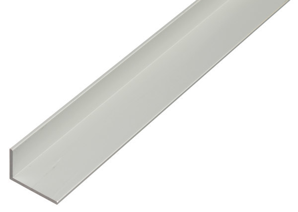 GAH ALBERTS Winkelprofil, ungleichschenklig, L 1000 mm, Aluminium silberfarbig Produktbild img1 L