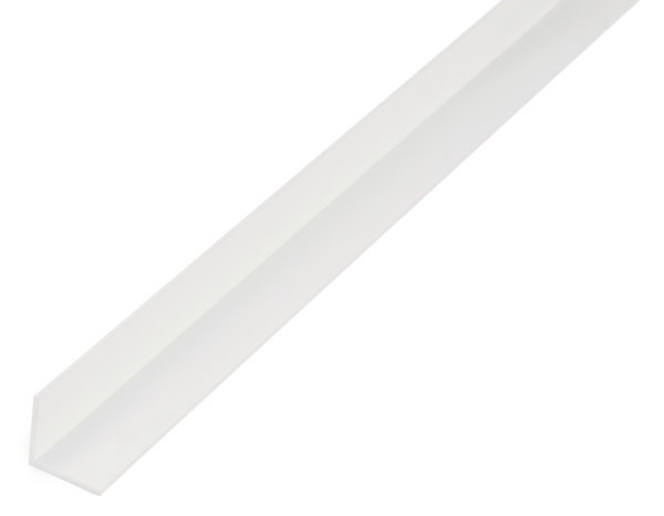 GAH ALBERTS Winkelprofil, gleichschenklig, L 2000 mm, Kunststoff weiß Produktbild img1 L