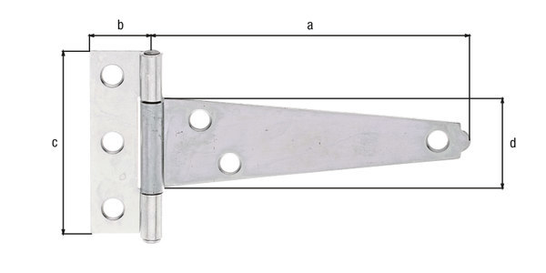 GAH Kistenband, gerollt,L 100mm, Stahl roh, gelb galvanisch verzinkt Produktbild img3 L
