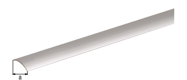 GAH Alberts Übergangsprofil,30x5,3,900mm,gewölbt,glatt,ALU Produktbild img2 L