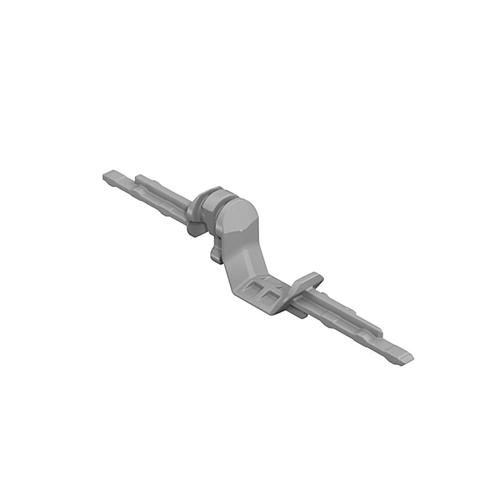 Hettich Adapter Quadro 9236526, zweiseitig,Typ A, grau Produktbild img1 L