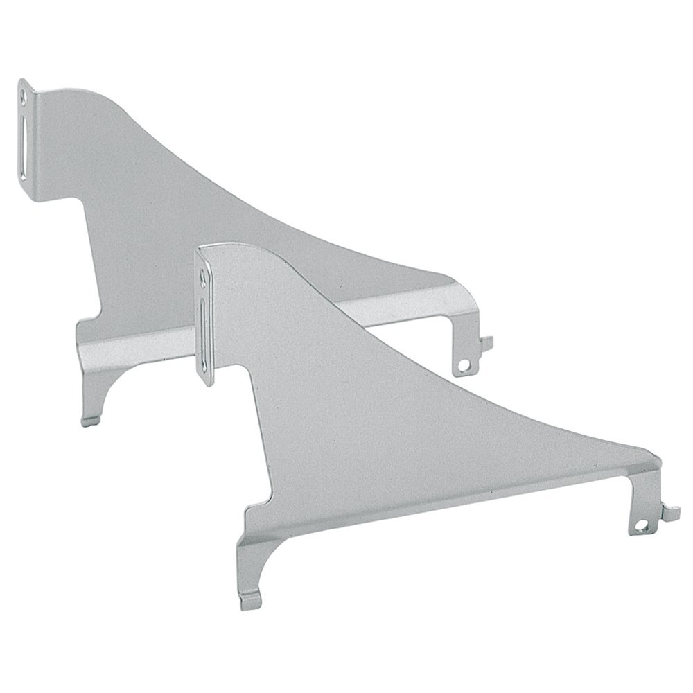 Hettich Stahlschubkasten-Blendenstütze, 20571, Stahl aluminiumoptik pulverbeschichtet Produktbild img1 L