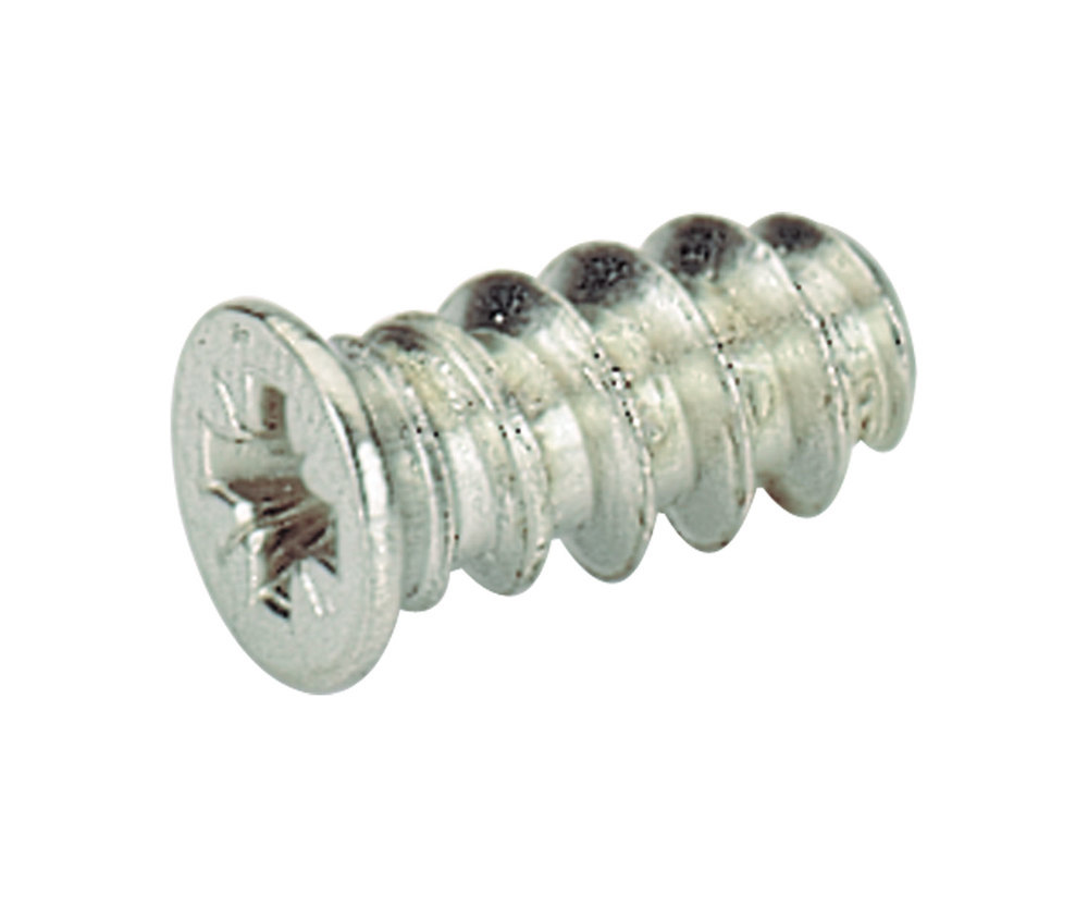 Hettich MB-Direkbefestigungsschrauben, Ø 6mm, 14mm, 9137114, Stahl, vernickelt Produktbild img1 L