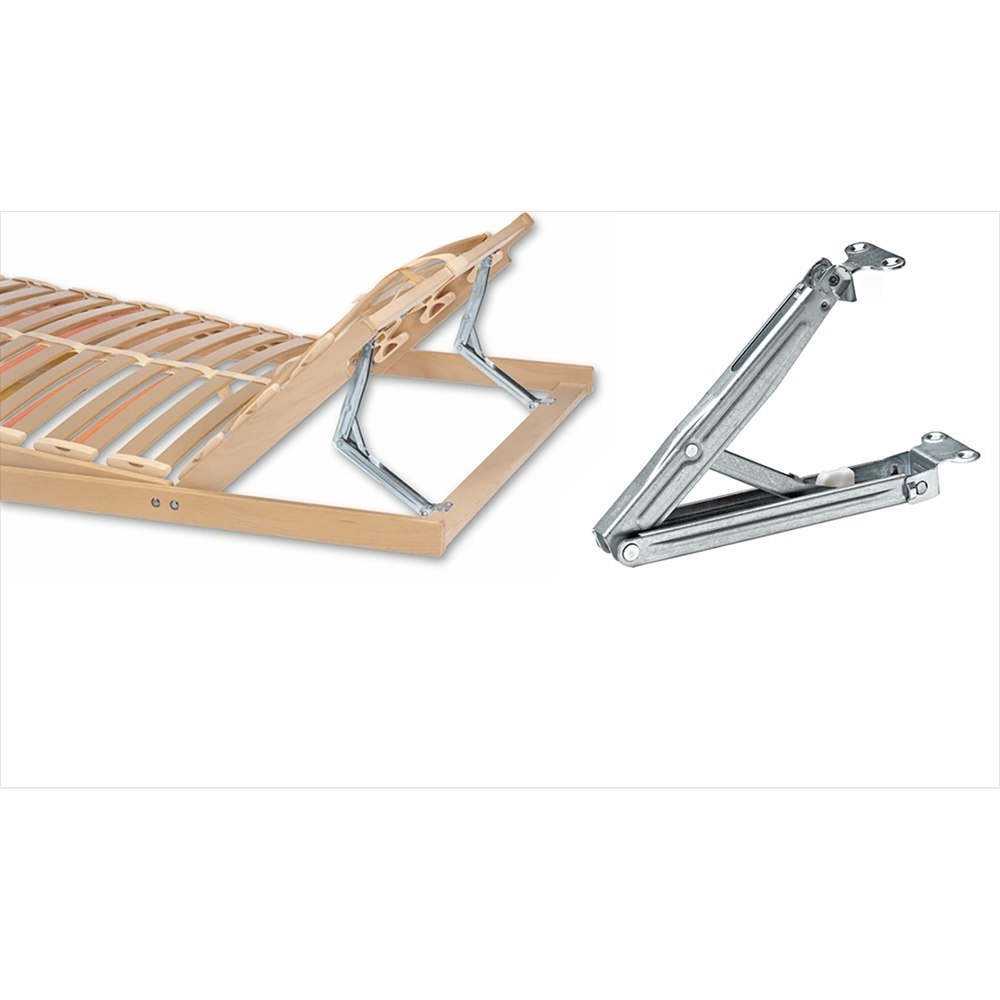 Hettich Bett-Verstellbeschlag, für Kopf- und Fußteile, MultiFlex, 25173, 140kg, Stahl vz Produktbild img1 L