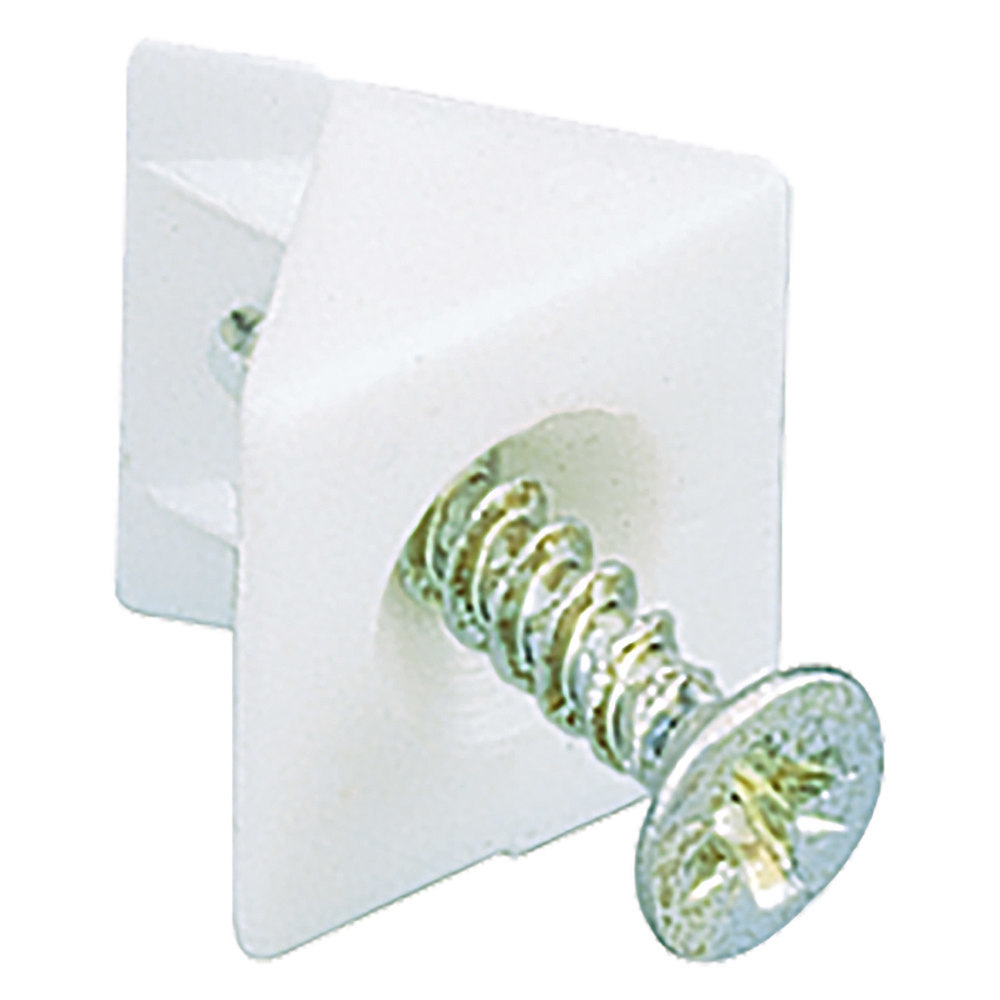 Hettich MB-Rückwandverbinder, RV8, 79438, Kunststoff, weiß, unbehandelt Produktbild img1 L