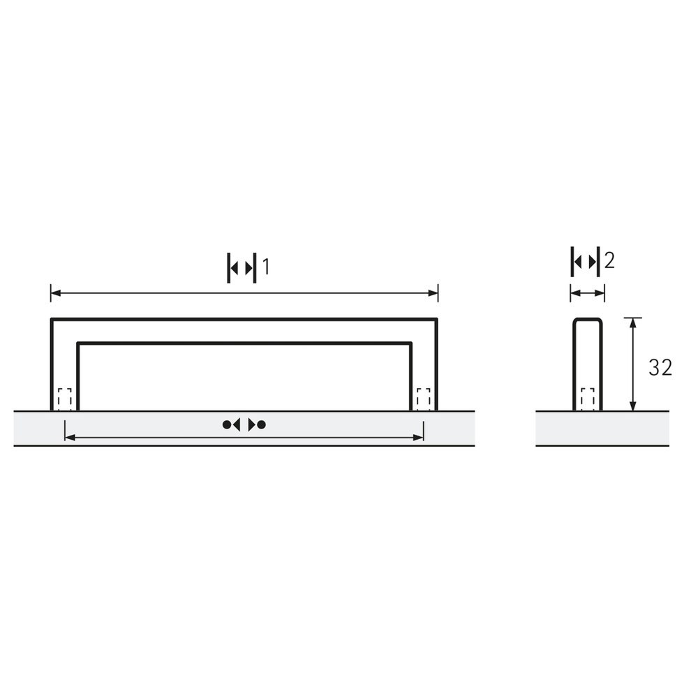 HETTICH Griff Anzio, Edelstahl Produktbild img9 L