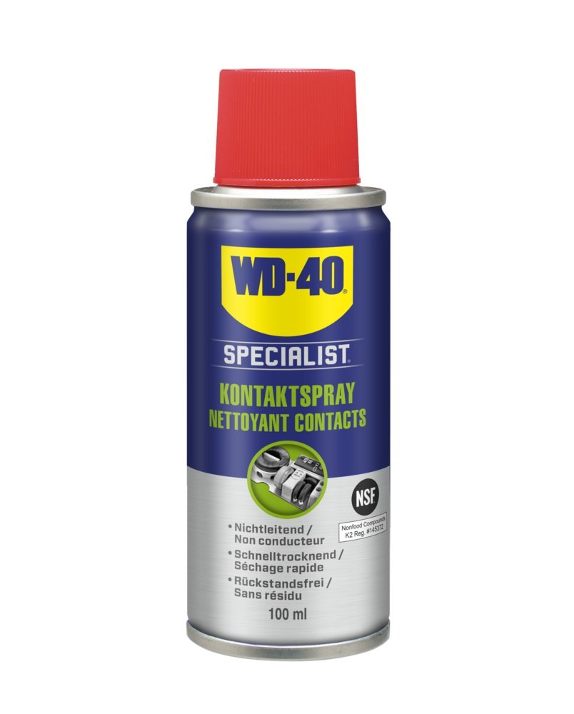 WD-40 Specialist Kontaktspray 100ml Spra ydose Produktbild img1 L