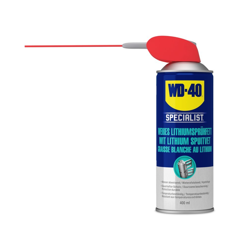 WD-40 SPECIALIST Lithiumsprühfett Specia list Aerosoldose 400ml weiß WD-40 Produktbild img2 L