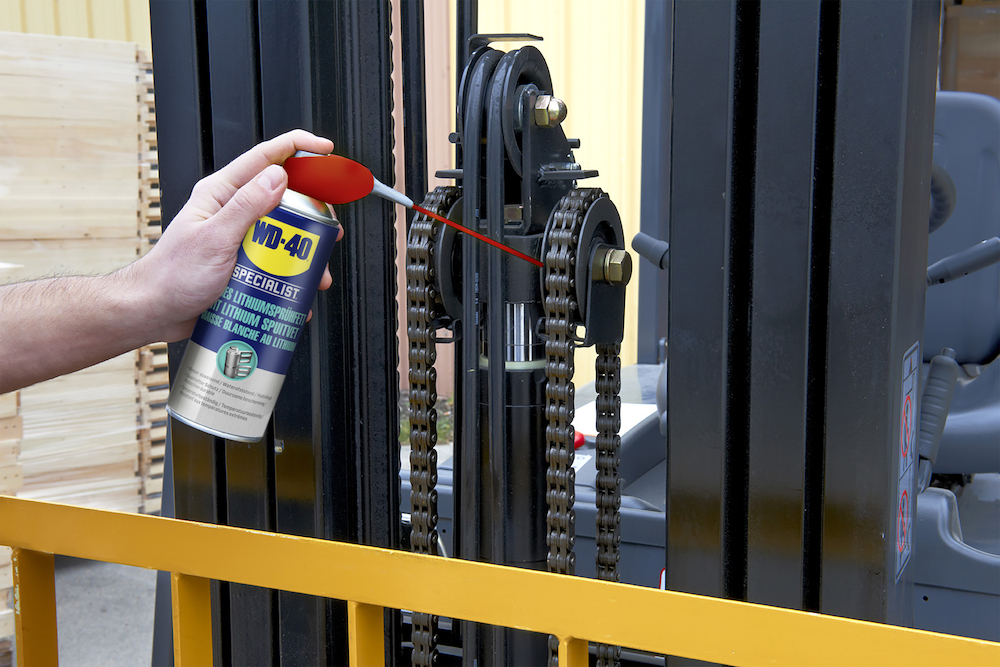 WD-40 SPECIALIST Lithiumsprühfett Specia list Aerosoldose 400ml weiß WD-40 Produktbild img3 L