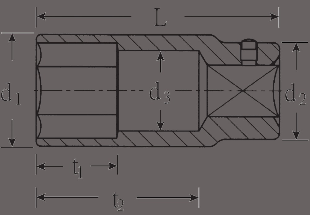 STAHLWILLE 3/4" Steckschlüsseleinsatz Produktbild img4 L