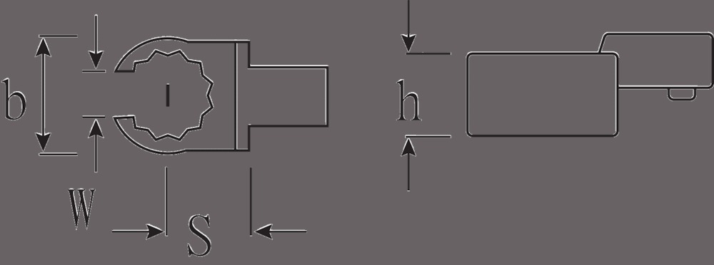 STAHLWILLE OPEN-RING-Einsteckwerkzeug Produktbild img3 L