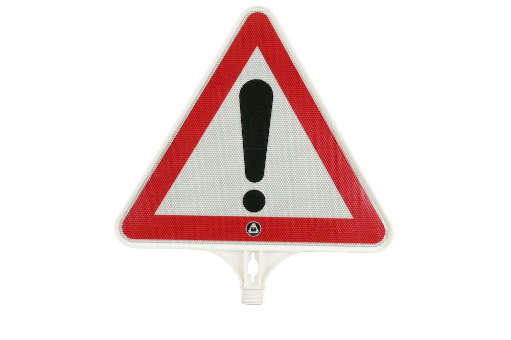 TEMKA Schild "Achtung" Produktbild img1 L