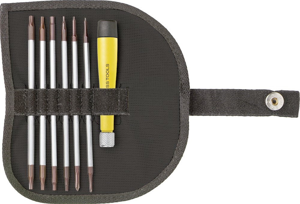 PB Elektronik- Schraubendreher-Satz ESD mit Wechselklingen 7-teilig Swiss Tools Produktbild img1 L