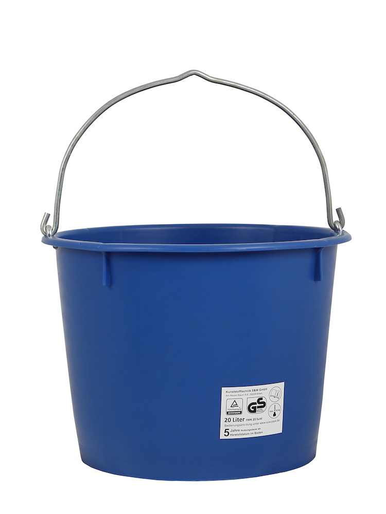 Baueimer 20 L, kranbar blau Produktbild img1 L