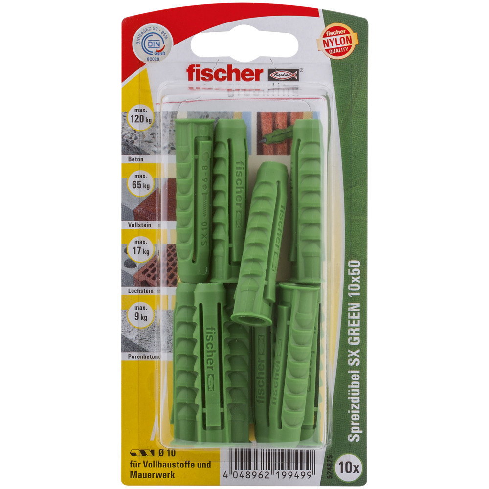 fischer Spreizdübel SX GREEN Produktbild img1 L