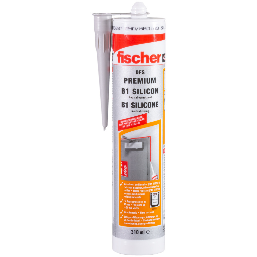 fischer Brandschutzsilicon DFS grau grau,310 ml Produktbild img1 L