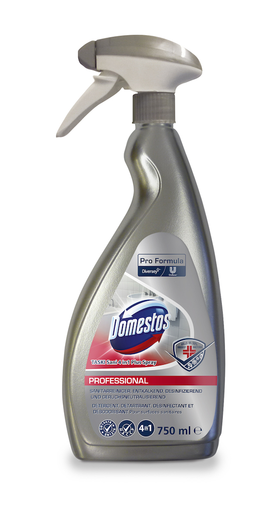 Domestos DOMESTOS Professional 4in1 Sani tärreiniger 6x0,75L Produktbild img1 L