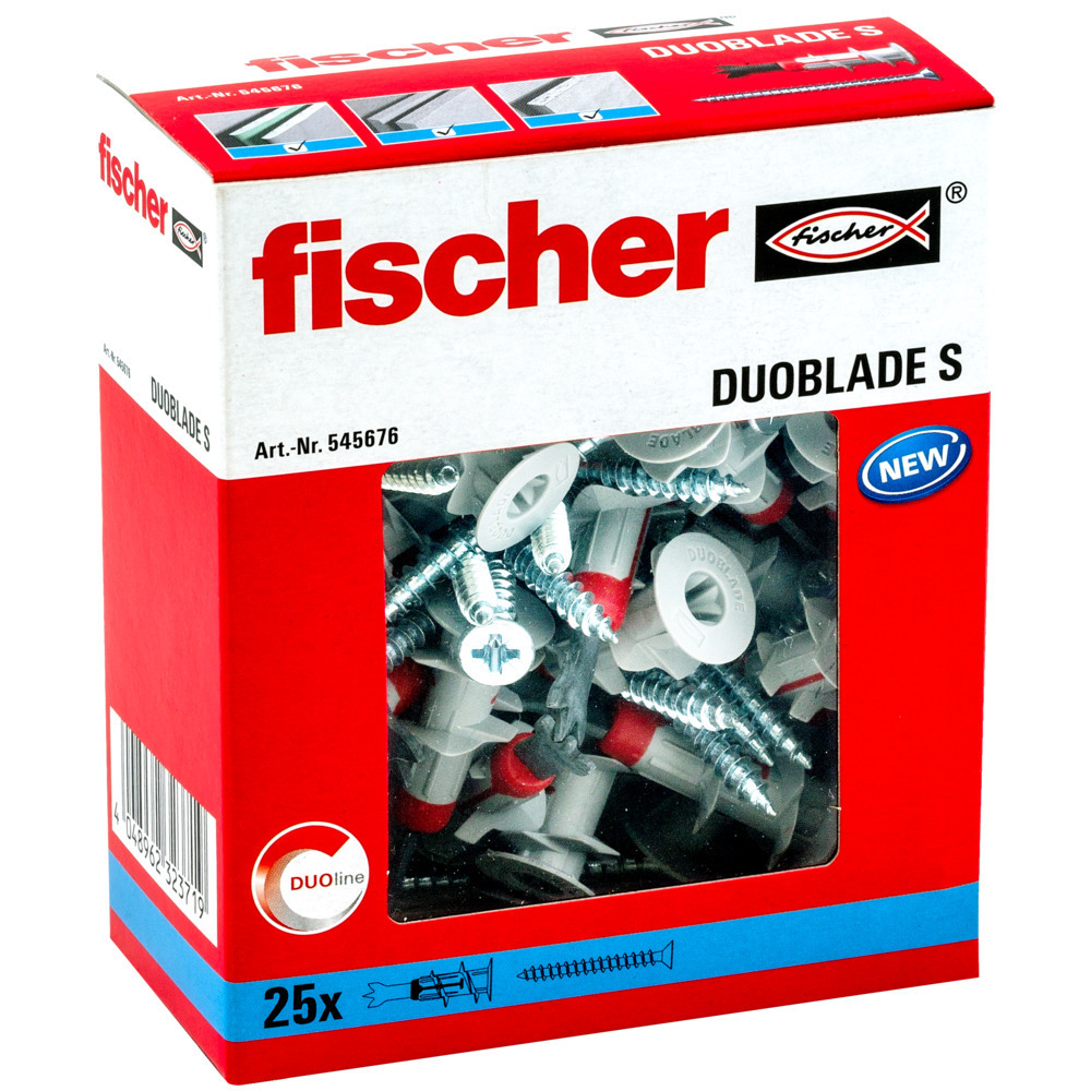 fischer Gipskartondübel DUOBLADE Produktbild img2 L