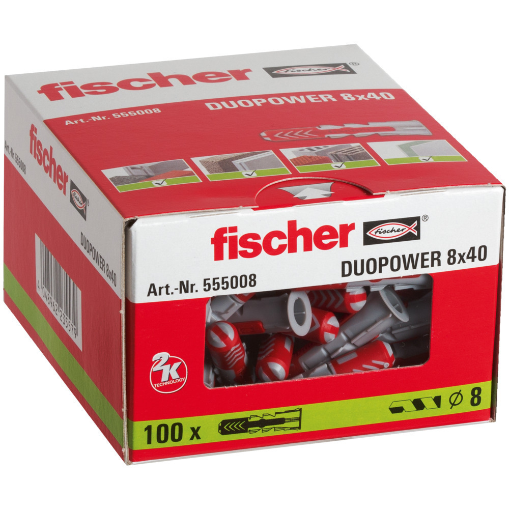 fischer Universaldübel DUOPOWER Produktbild img2 L