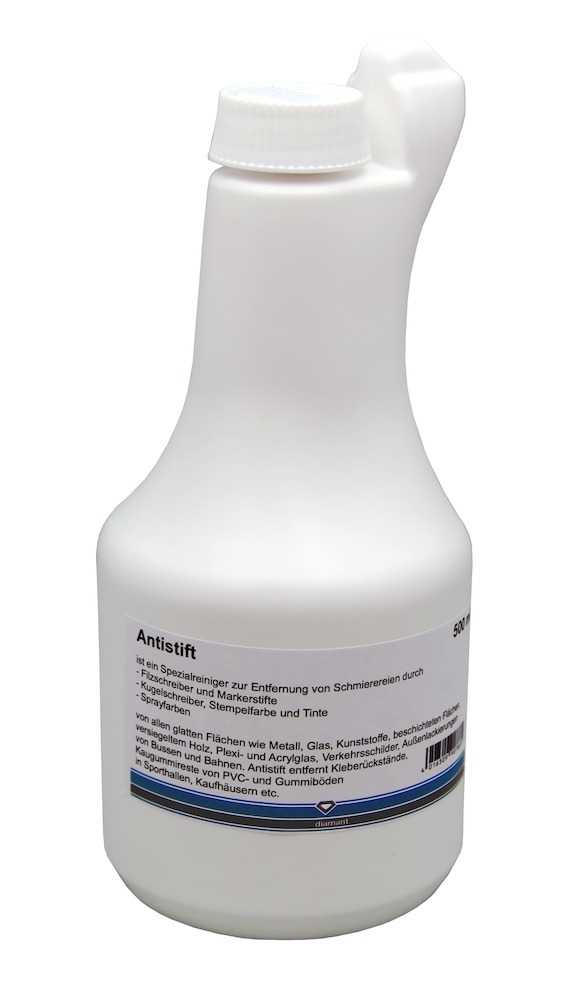 diamant Antistift Farbentferner Flasche 500 ml 1 Sprühkopf inkl. Kennzei chnungsfrei Produktbild img1 L
