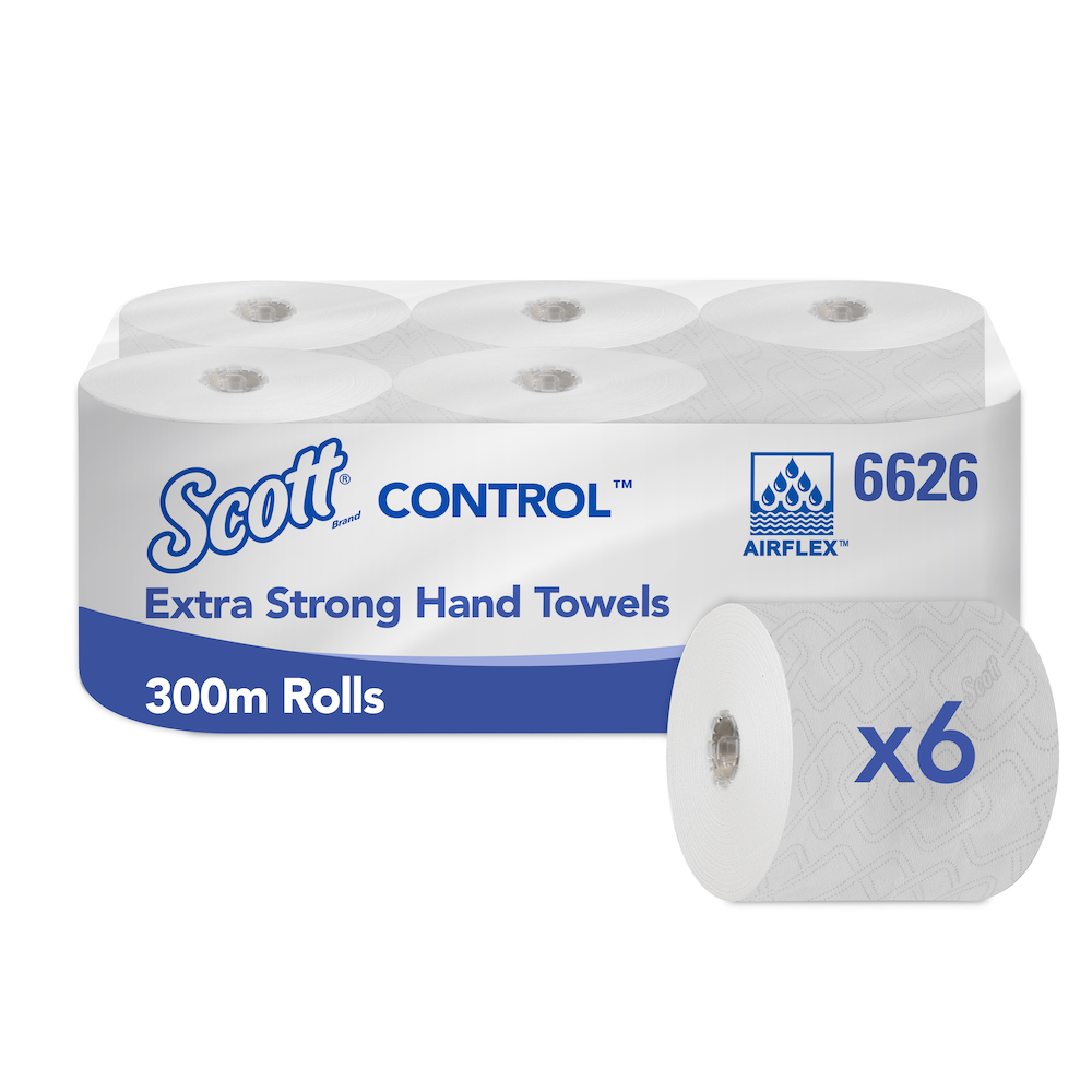 SCOTT Scott CONTROL EXTRA STRONG Handtüc her Rolle / Weiß Produktbild img1 L
