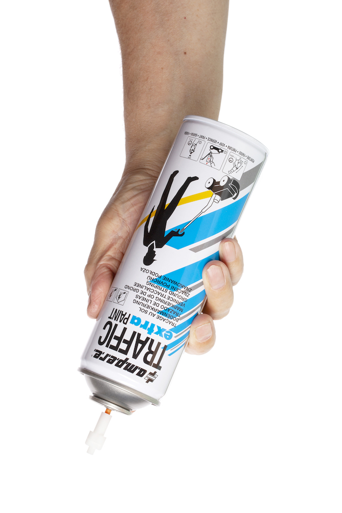 AMPERE TRAFFIC PAINT Bodenmarkierspray Traffic Extra Produktbild img3 L