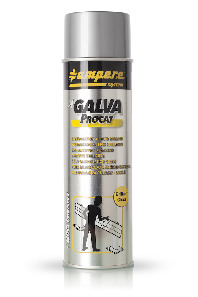 a.m.p.e.r.e. Zinkspray Galva Procat 500 ml glänzend Produktbild img1 L