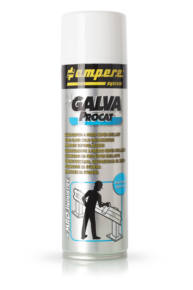 a.m.p.e.r.e. Zinkspray Galva Procat 500 ml superglänzend Produktbild img1 L