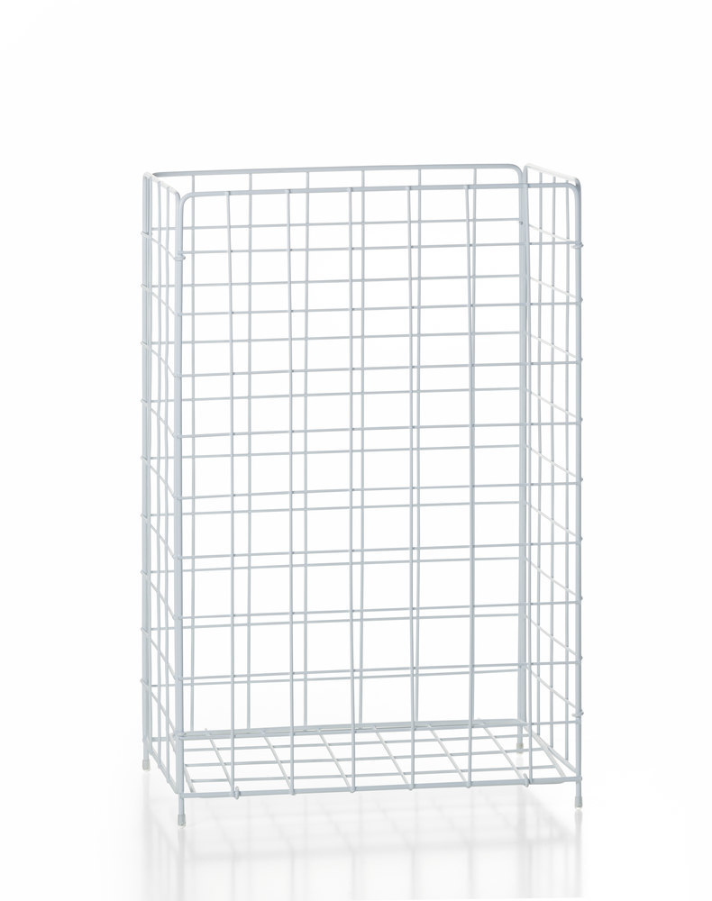 ELOS Gitterabfallkorb 60 Liter weiß Metall Produktbild img2 L