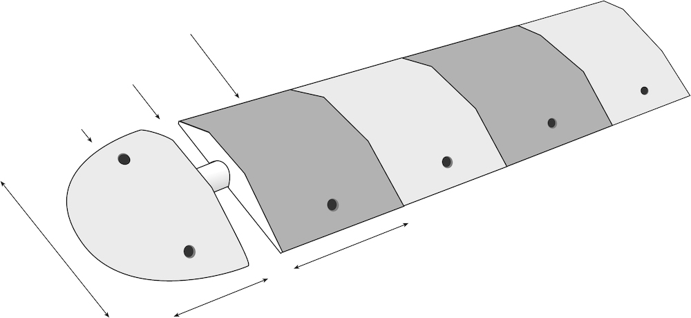 Morion Richtstange 1 m Produktbild img2 L