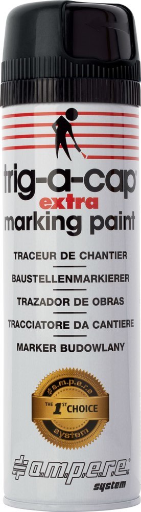 TRIG-A-CAP Baustellenmarkierspray t-a-c extra 500ml schwarz Produktbild img1 L