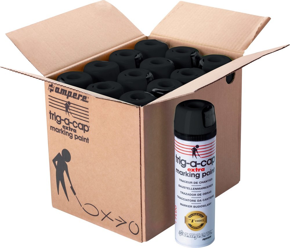 TRIG-A-CAP Baustellenmarkierspray t-a-c extra 500ml schwarz Produktbild img2 L