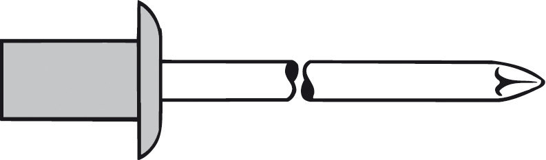 Gesipa CAP-Blindniete Flachrundkopf Produktbild img1 L