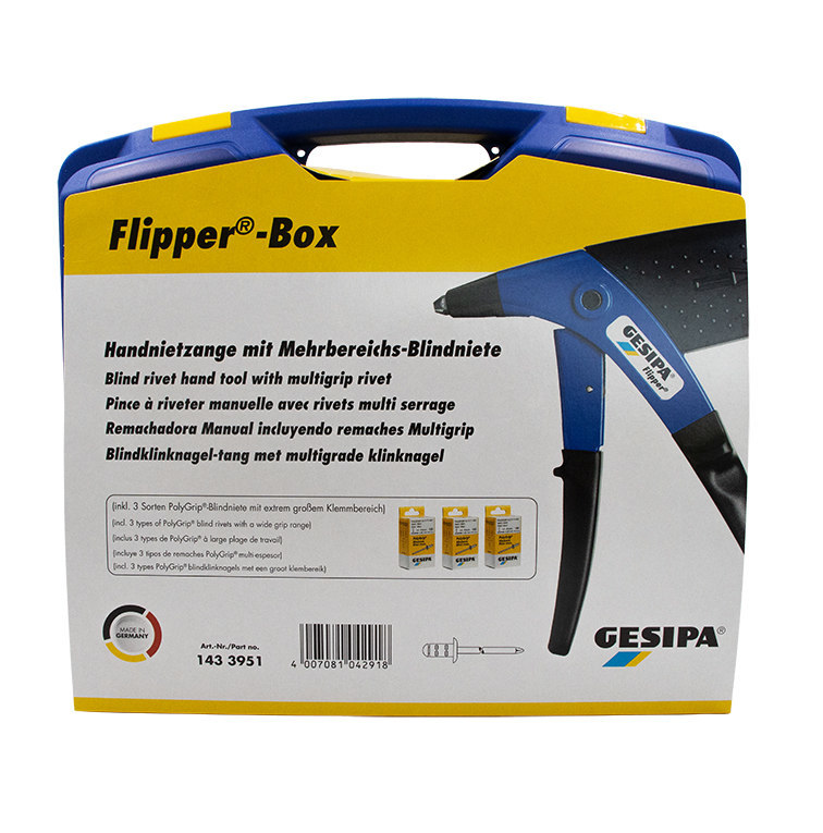 PolyGrip Blindnietzangenbox Flipper Gesi pa Produktbild img1 L
