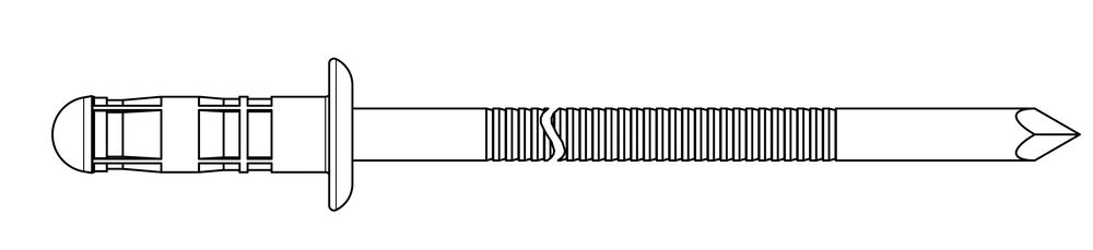 Gesipa PolyBulb Blindniete Flachrundkopf Produktbild img1 L