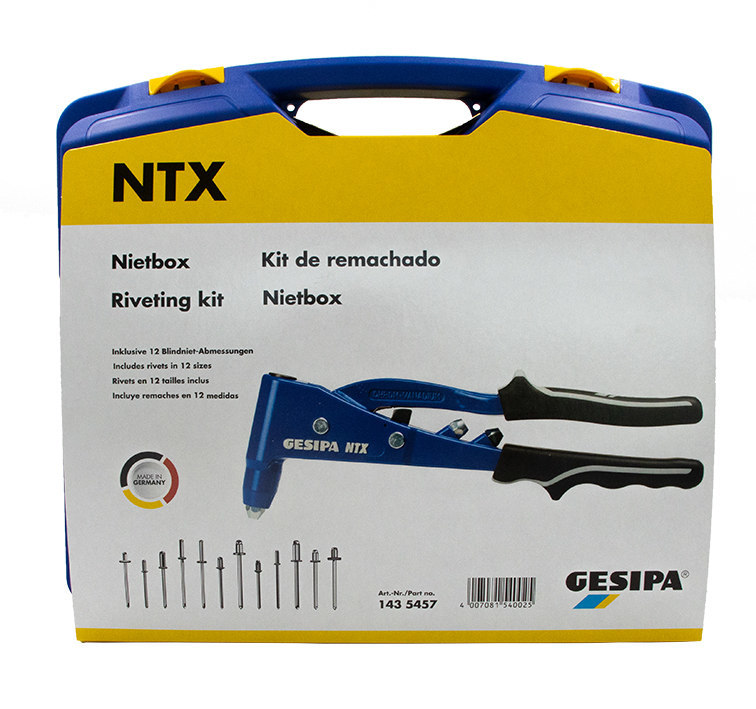 Gesipa Nietbox mit Handnietzange NTX Produktbild img1 L