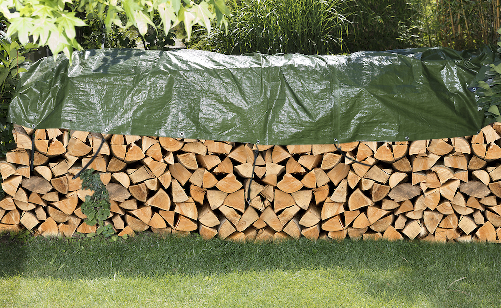 Gewebe-Abdeckplane 2 x 3 m 90g/m² grün Produktbild img5 L