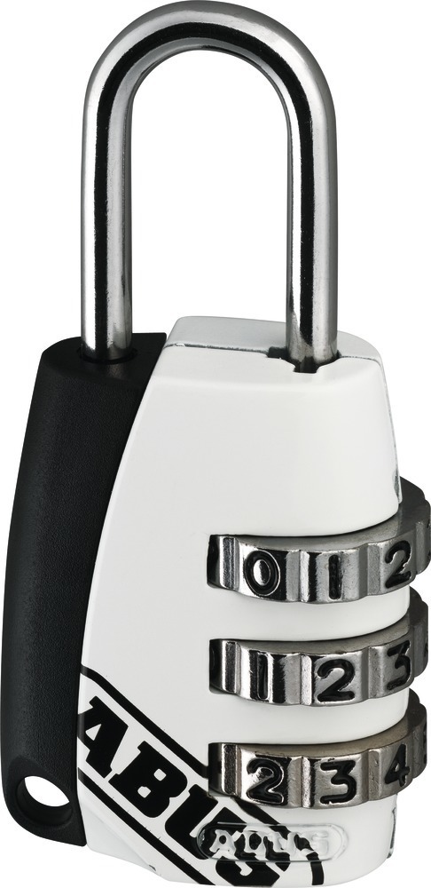 ABUS Vorhangschloss Color 155/20 B/DFNLIESPP,Zahlencode,weiß Produktbild img2 L