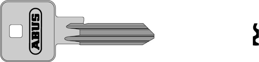 ABUS Schlüsselrohling, A93, Messing Produktbild img1 L