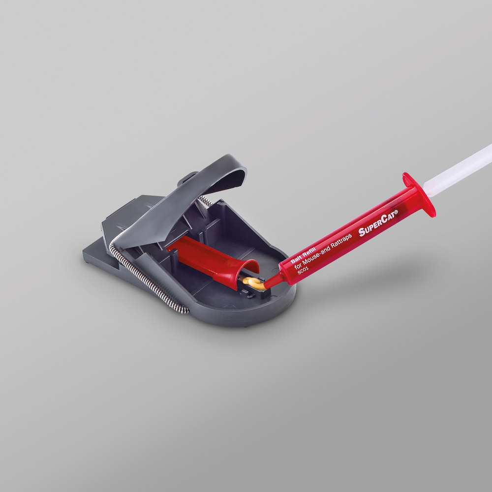 SWISSINNO Ersatzköder Spritze f. Ratten-/ Mausefalle SuperCat 2x 3g Solution Produktbild img5 L