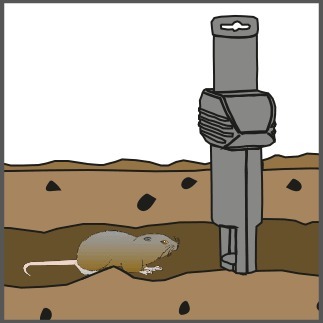 SWISSINNO Wühlmausfalle SuperCat Swissin no Solution ohne Zubehör-Set Produktbild img24 L